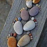 Testimonials. foot pebbles